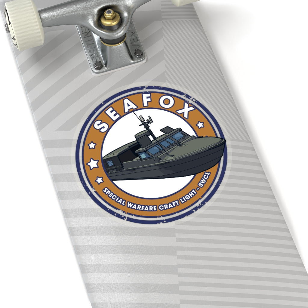Navy Seafox Sticker