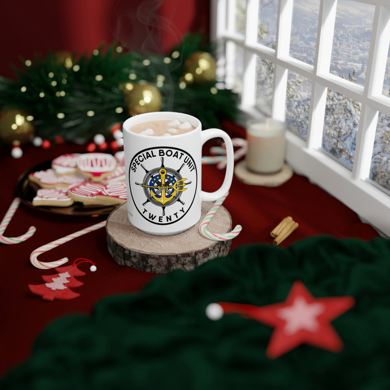 SBU 20 White 15oz Mug (Color)