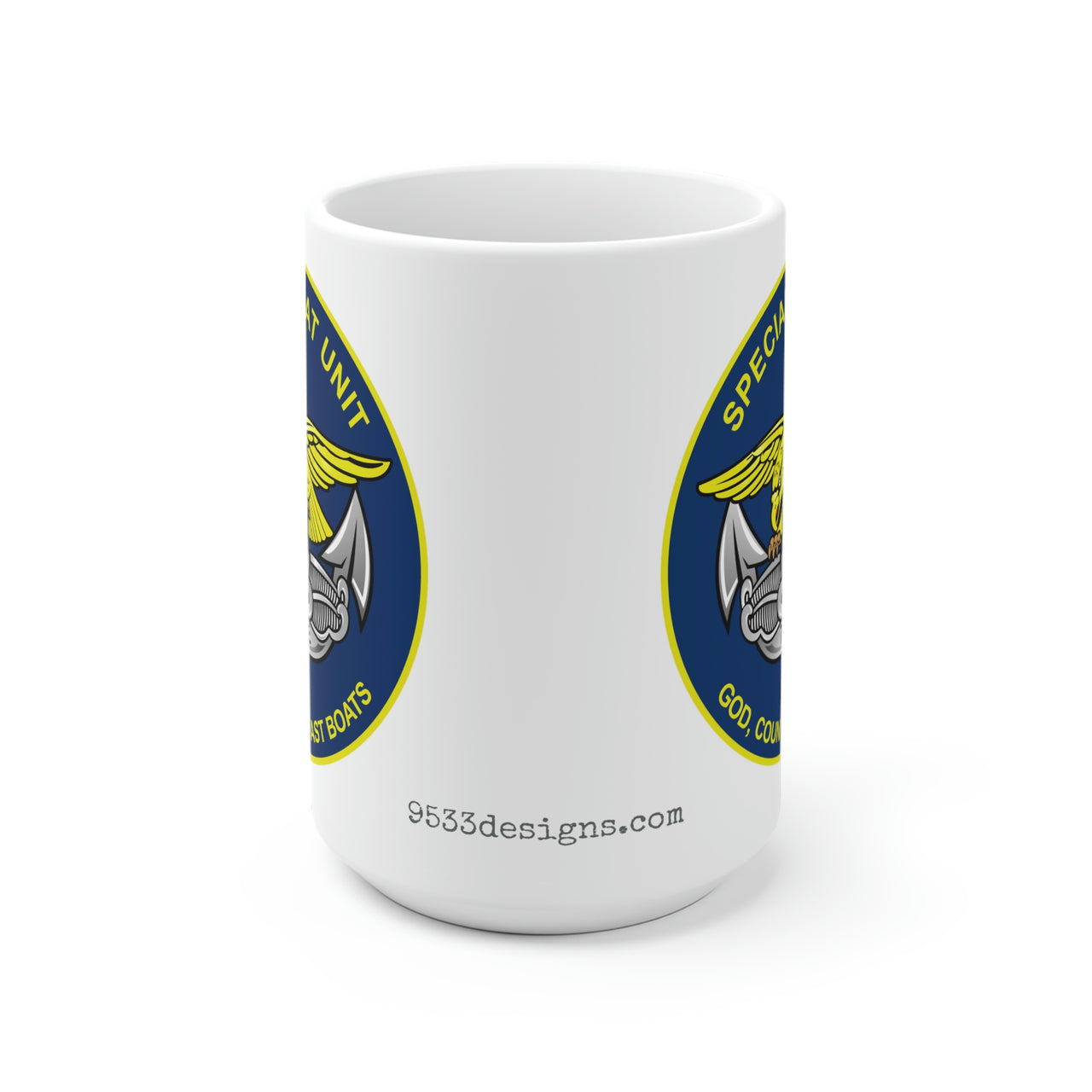 SBU 12 v2 White 15oz Mug (Color)