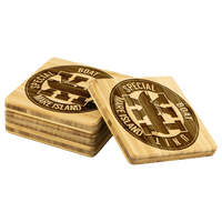 Thumbnail for Special Boat Unit 11 v2 Bamboo Coasters