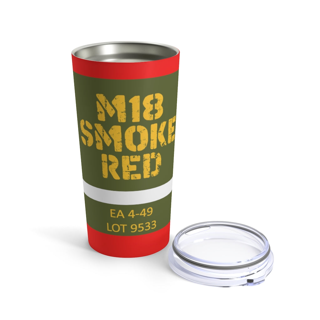 M18 Red Smoke 20oz Travel Mug