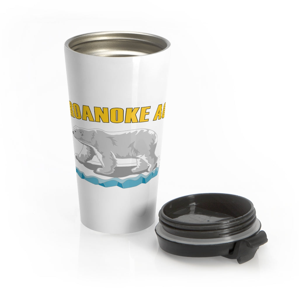 Roanoke Bear Travel Mug (White/Color)