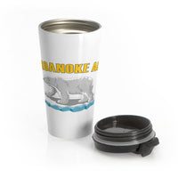 Thumbnail for Roanoke Bear Travel Mug (White/Color)