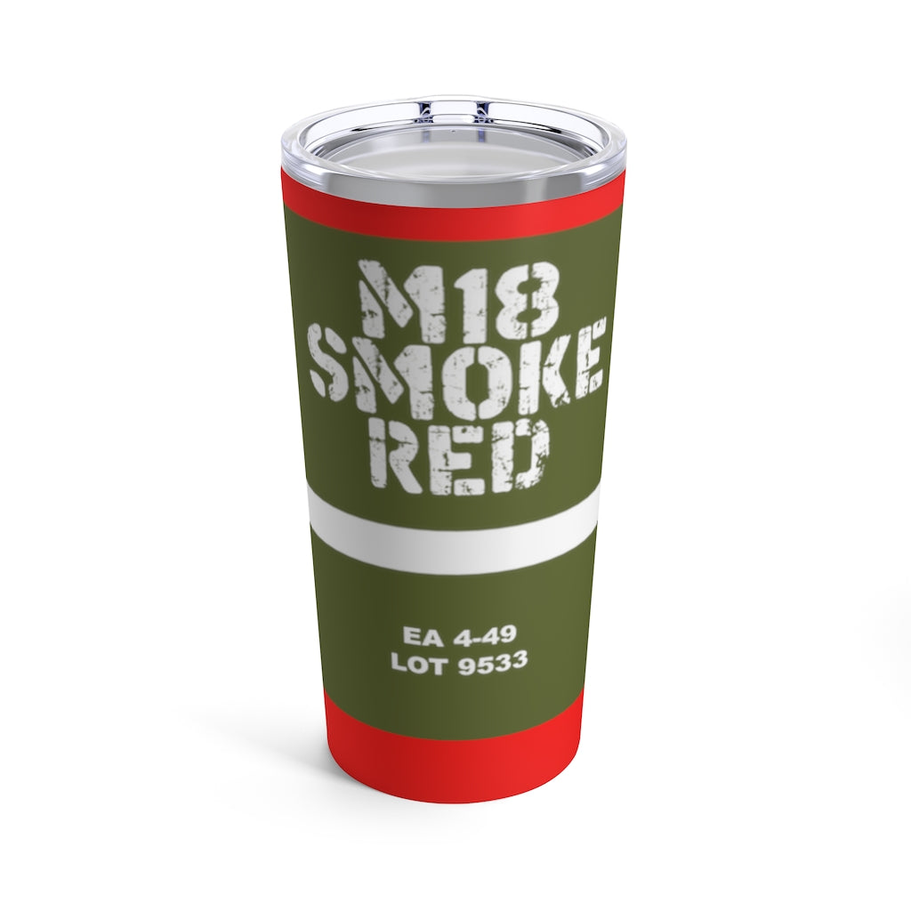 M18 Red Smoke 20oz Travel Mug