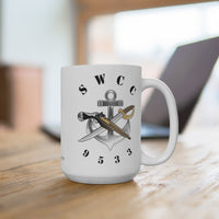 Thumbnail for SWCC 9533 White 15oz Mug (Color)