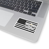 Thumbnail for Navy SWCC Flag Sticker (BW/BW)