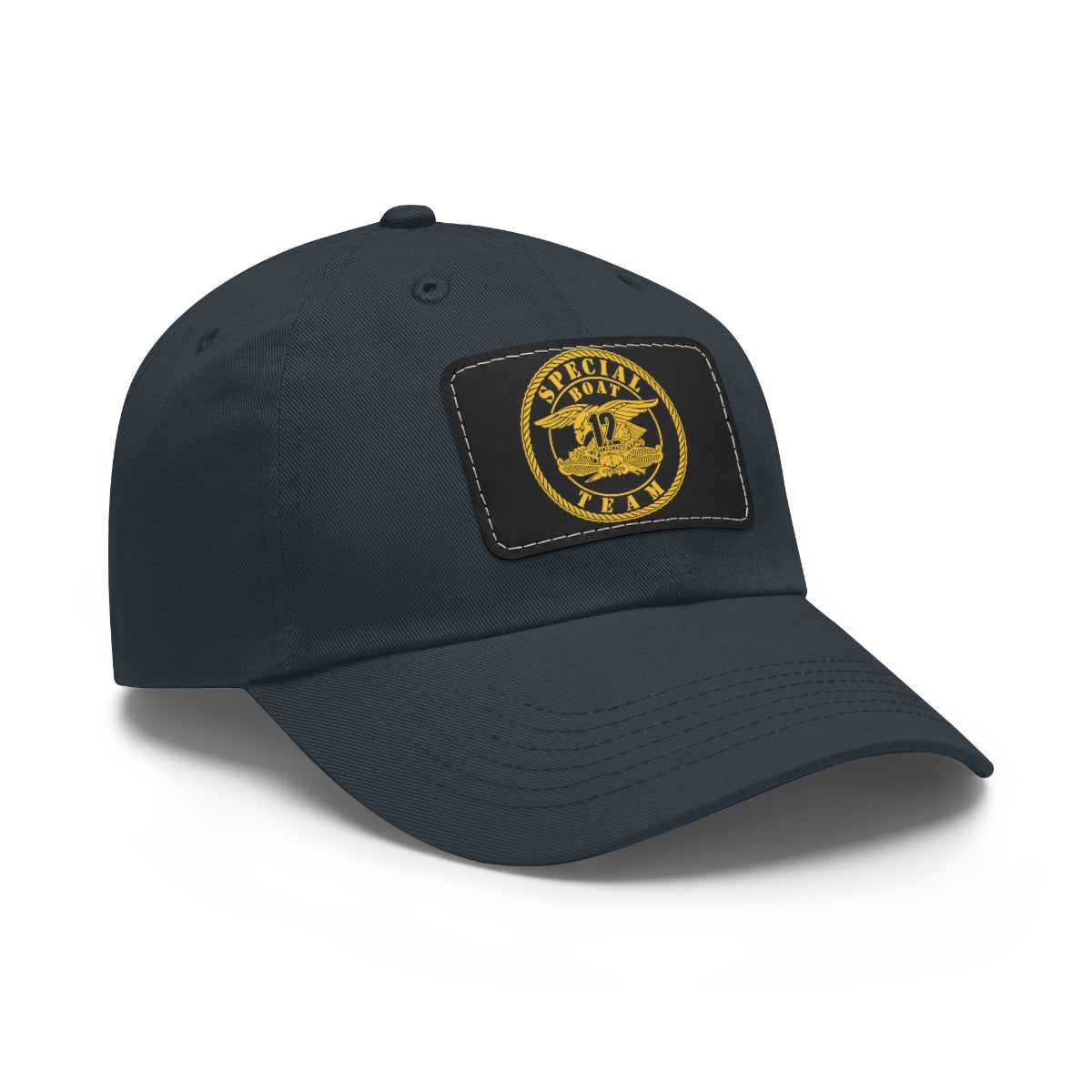 SBT 12 v1 Hat with Leather Patch (Gold)
