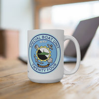 Thumbnail for SBU 24 White 15oz Mug (Color)