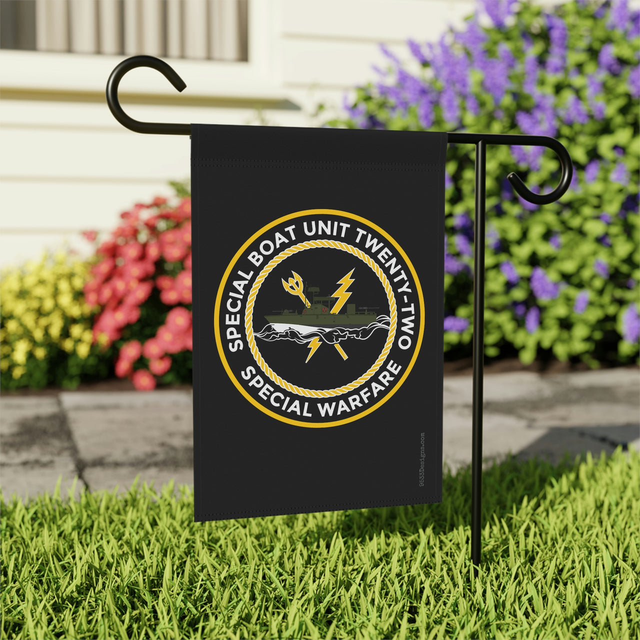 Garden Flag - SBU 22 v2 (Black)