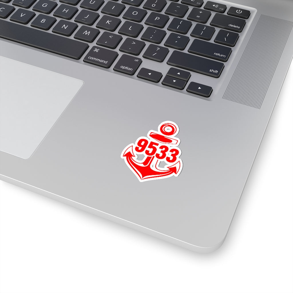 9533TC Kiss-Cut Stickers (Red)