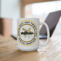 Thumbnail for SBU 22 v2 White 15oz Mug (Color)