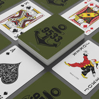 Thumbnail for 9533TC Poker Cards (Green/Black)