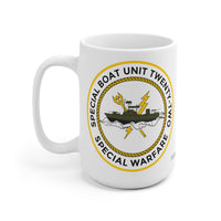 Thumbnail for SBU 22 v2 White 15oz Mug (Color)