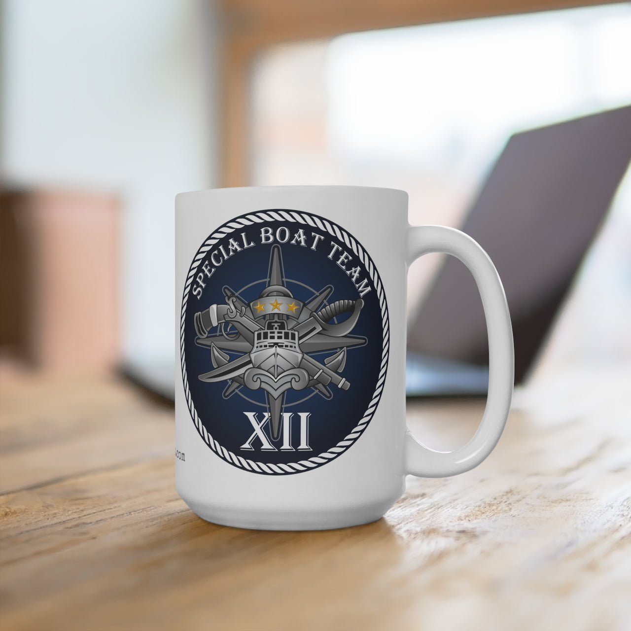 SBT 12 v2 White 15oz Mug (Color)