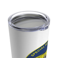 Thumbnail for SBU 12 v2 White 20oz Travel Mug (Color)