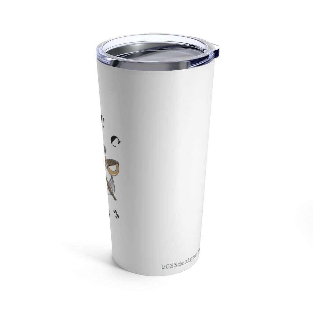 SWCC 9533 White 20oz Travel Mug (Color)