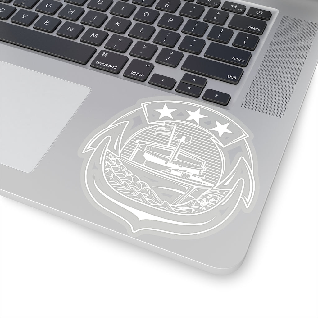 CC Pin Sticker (White)