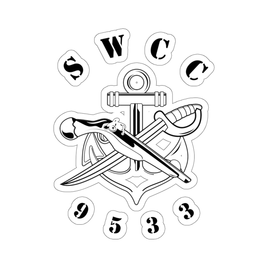 SWCC 9533 Sticker (Black)