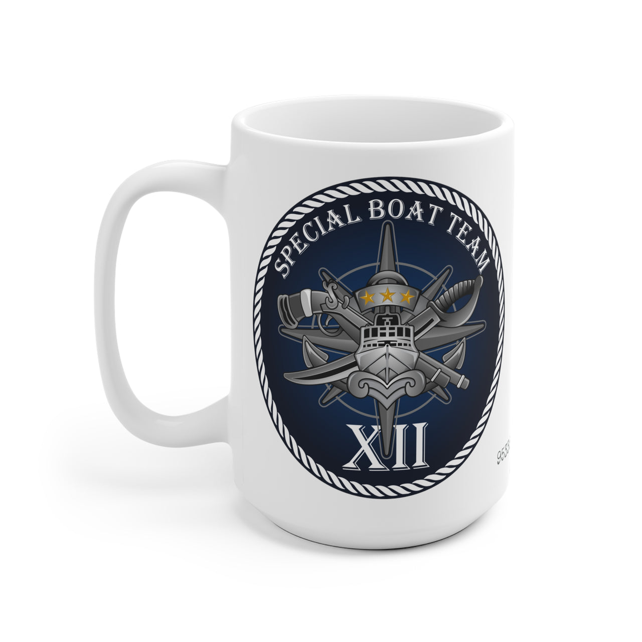 SBT 12 v2 White 15oz Mug (Color)
