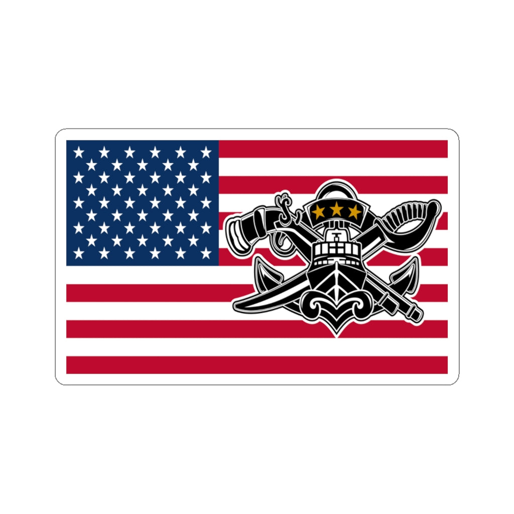 Navy SWCC Flag (Color/BW)