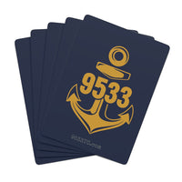 Thumbnail for 9533TC Poker Cards (Blue/Gold)