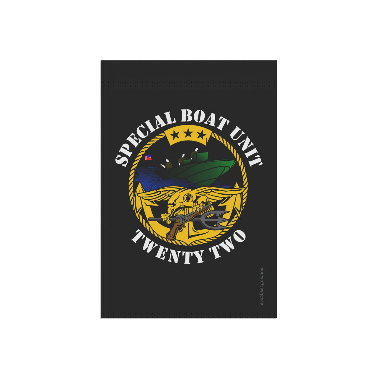 Garden Flag - SBU 22 v1 (Black)