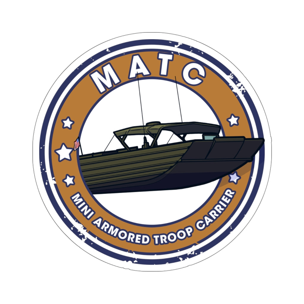 Navy Mini Sticker