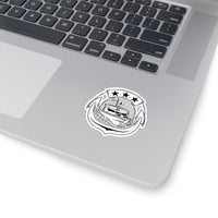 Thumbnail for CC Pin Sticker (Black)