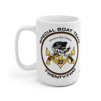 Thumbnail for SBT 22 v1 White 15oz Mug (Color)