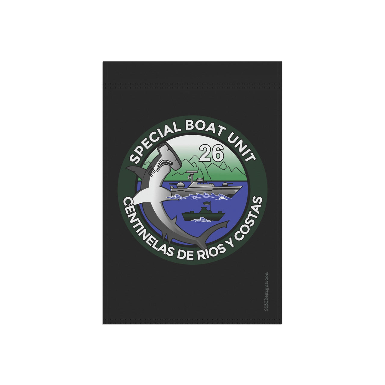 Garden Flag - SBU 26 (Black)