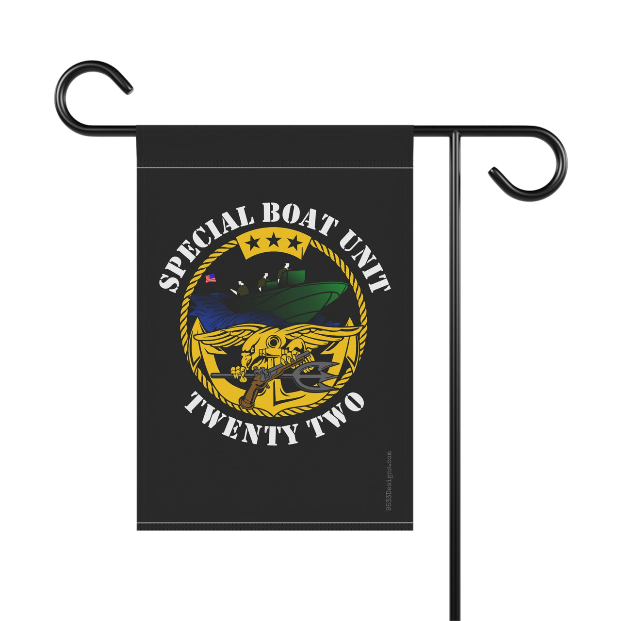 Garden Flag - SBU 22 v1 (Black)