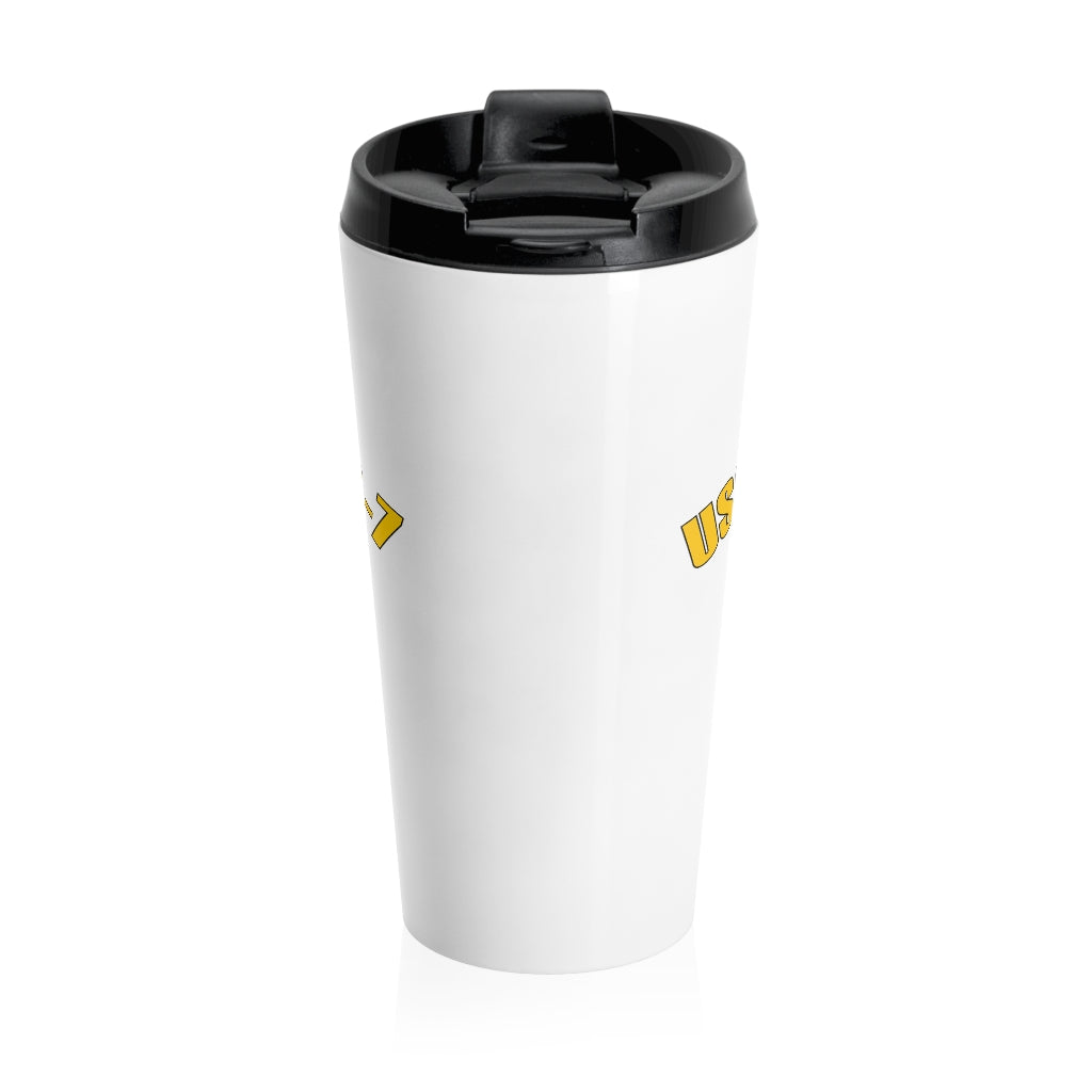 Roanoke Bear Travel Mug (White/Color)