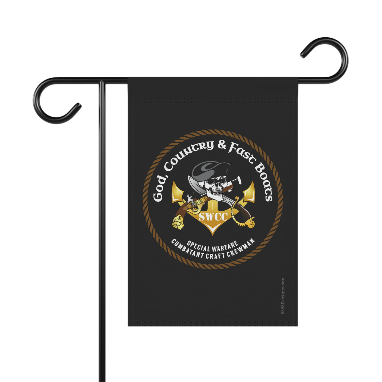Garden Flag - God Country & Fast Boats