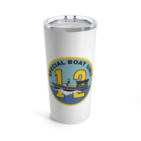 Thumbnail for SBU 12 v3 White 20oz Travel Mug (Color)