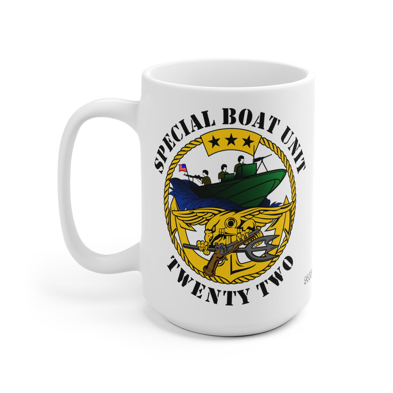 SBU 22 v1 White 15oz Mug (Color)