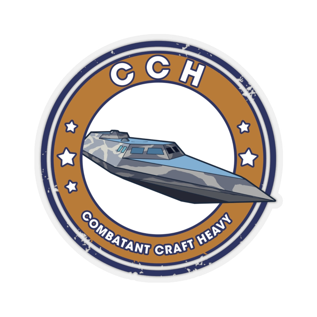 Navy CCH Sticker