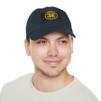 Thumbnail for SBT 12 v1 Hat with Leather Patch (Gold)