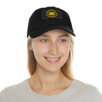 Thumbnail for SBT 20 Hat with Leather Patch (Gold)
