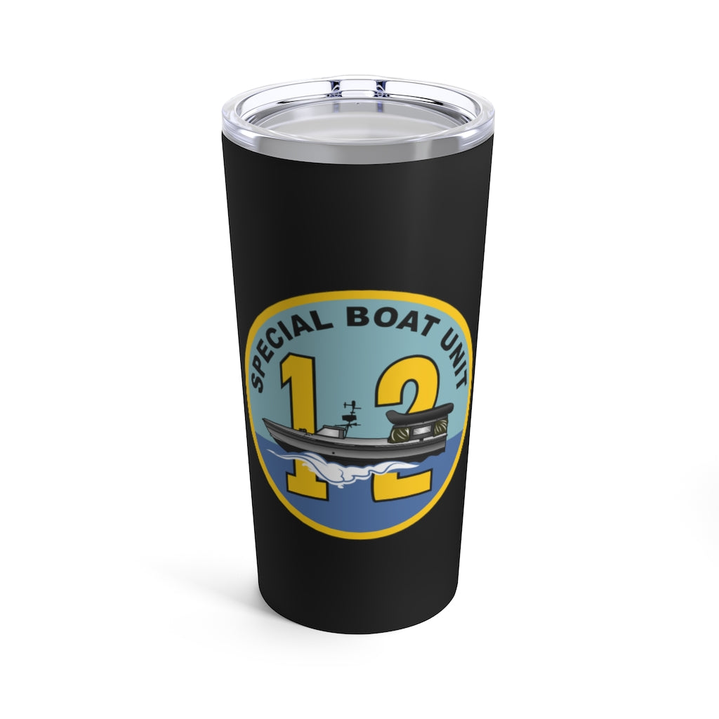 SBU 12 v3 Black 20oz Travel Mug (Color)