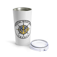Thumbnail for SBU 20 White 20oz Travel Mug (Color)