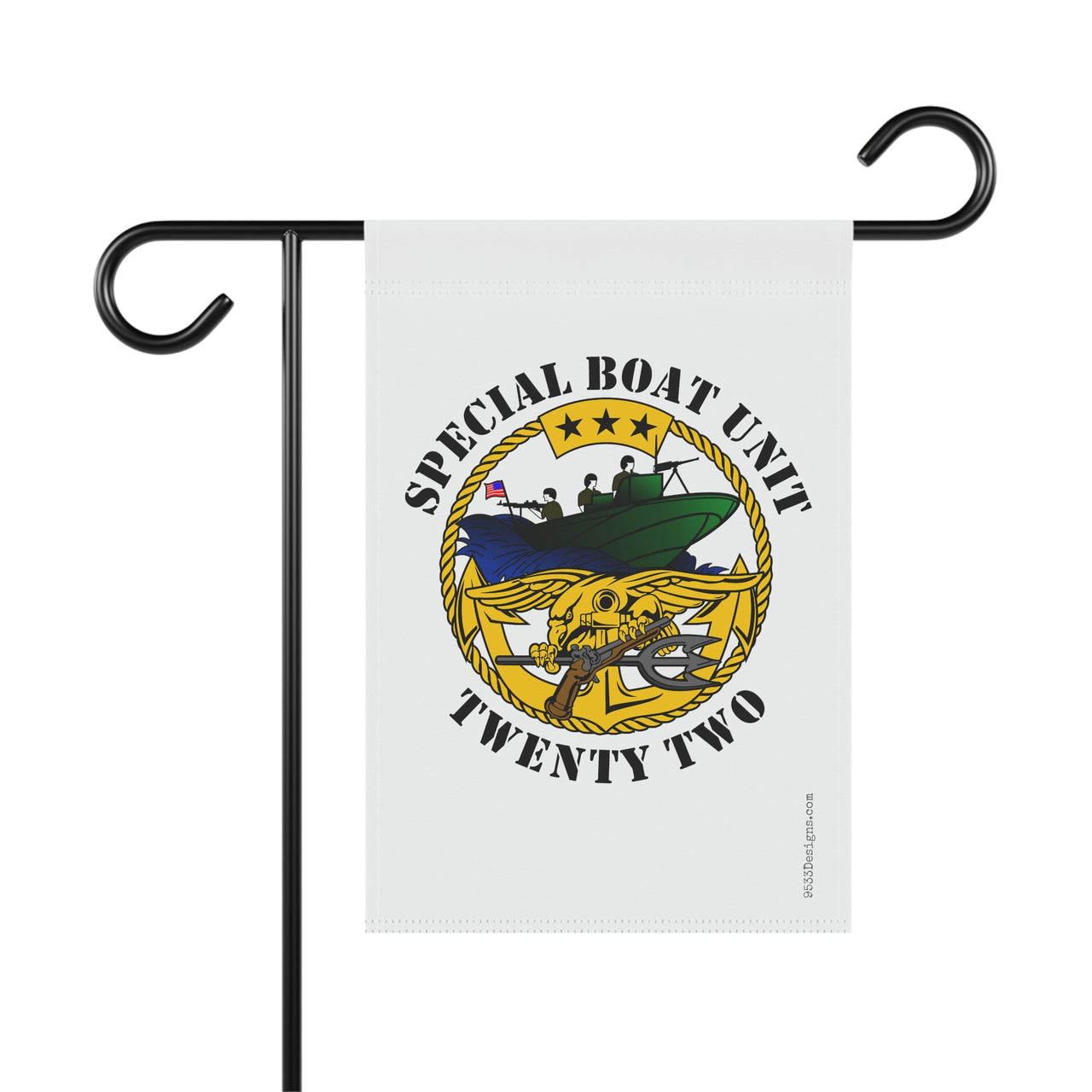 Garden Flag - SBU 22 v1 (White)