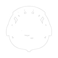 Thumbnail for CC Pin Sticker (White)