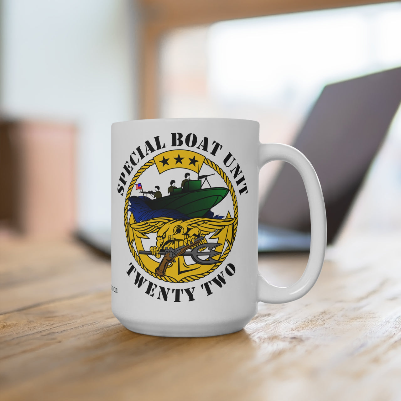 SBU 22 v1 White 15oz Mug (Color)