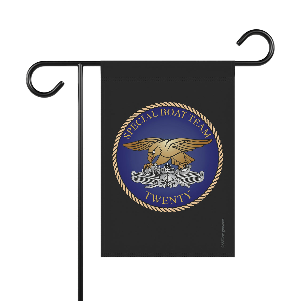 Garden Flag - SBT 20 v1 (Black)