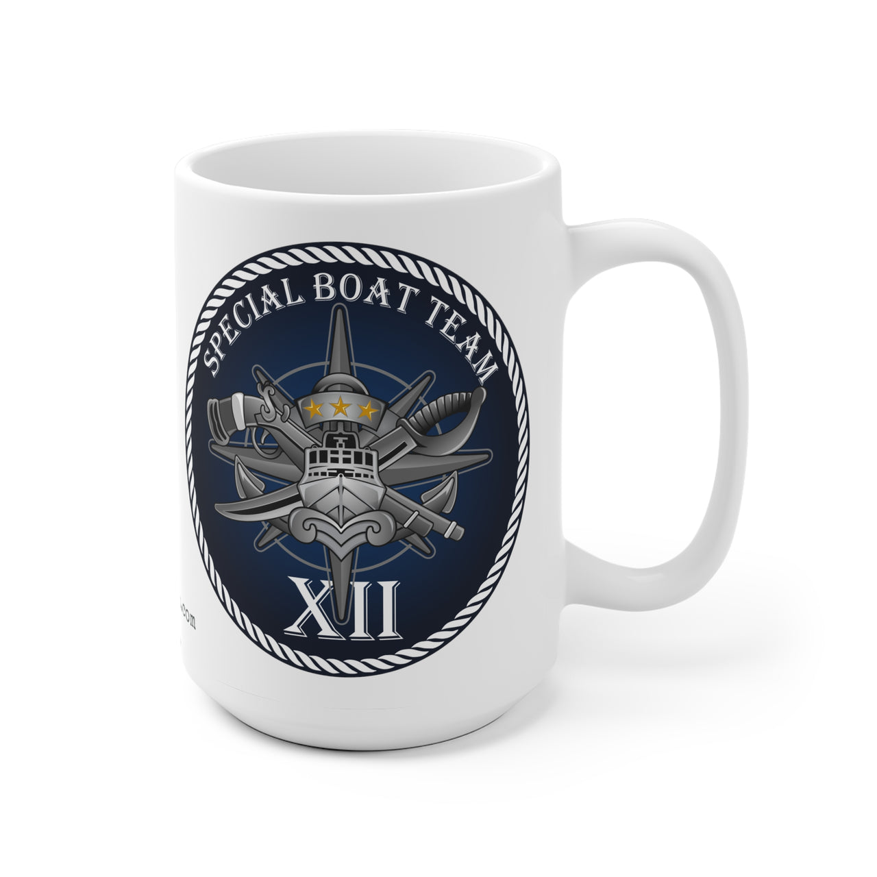SBT 12 v2 White 15oz Mug (Color)