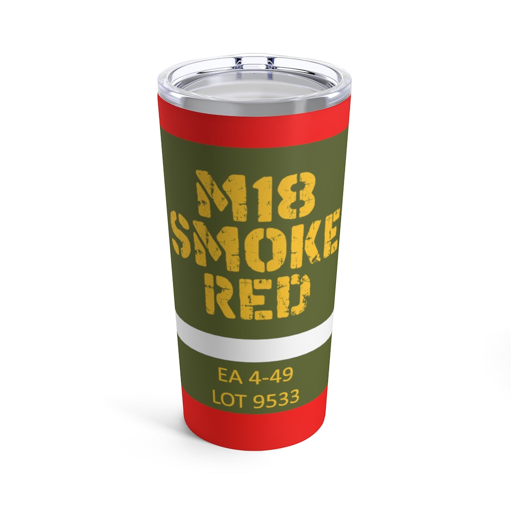 M18 Red Smoke 20oz Travel Mug