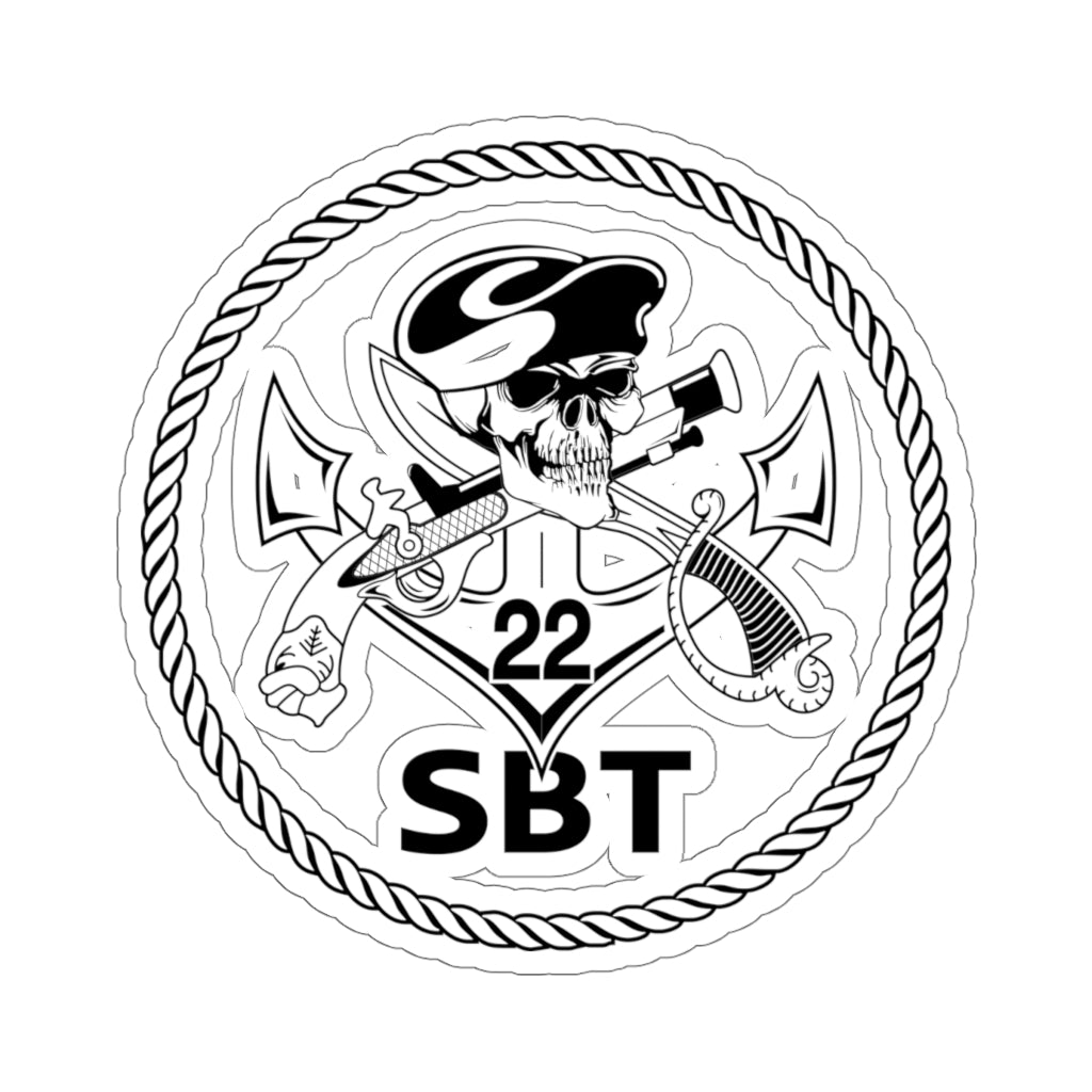 SBT 22 v2 Sticker (Black)
