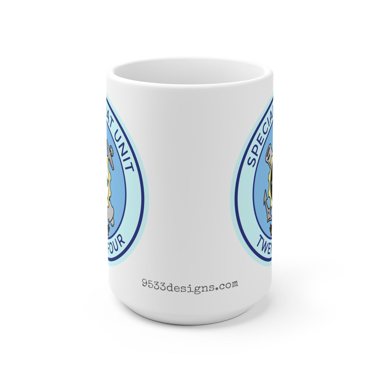 SBU 24 White 15oz Mug (Color)