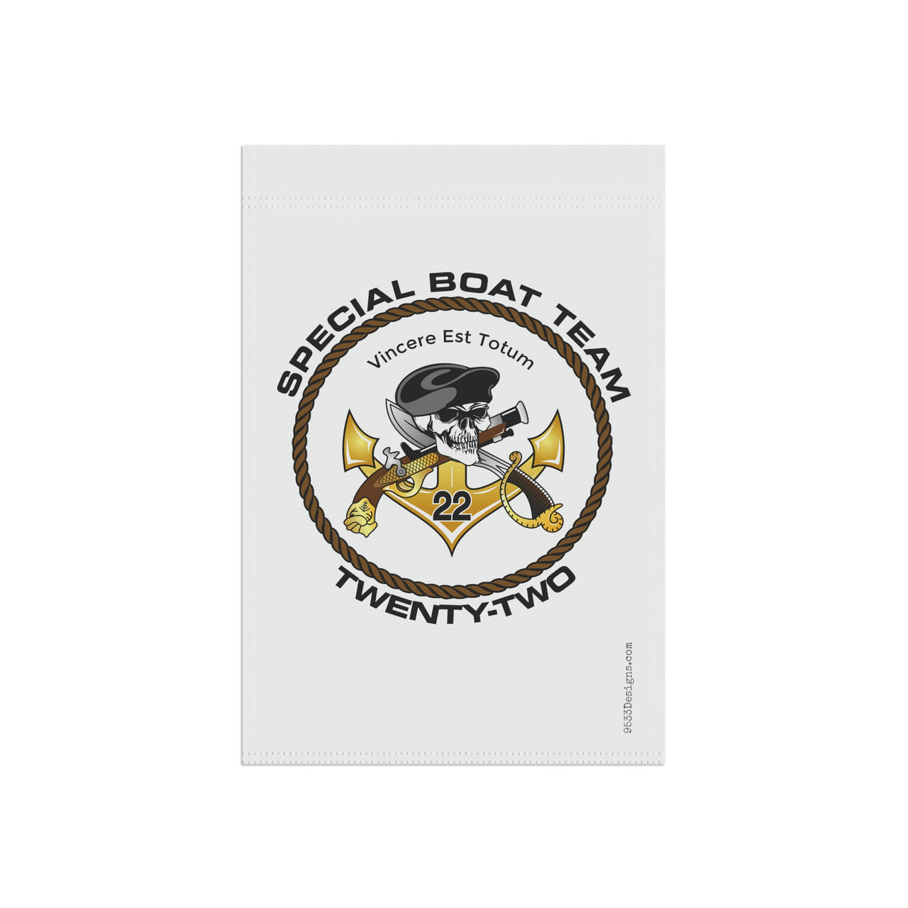 Garden Flag - SBT 22 v1 (White)