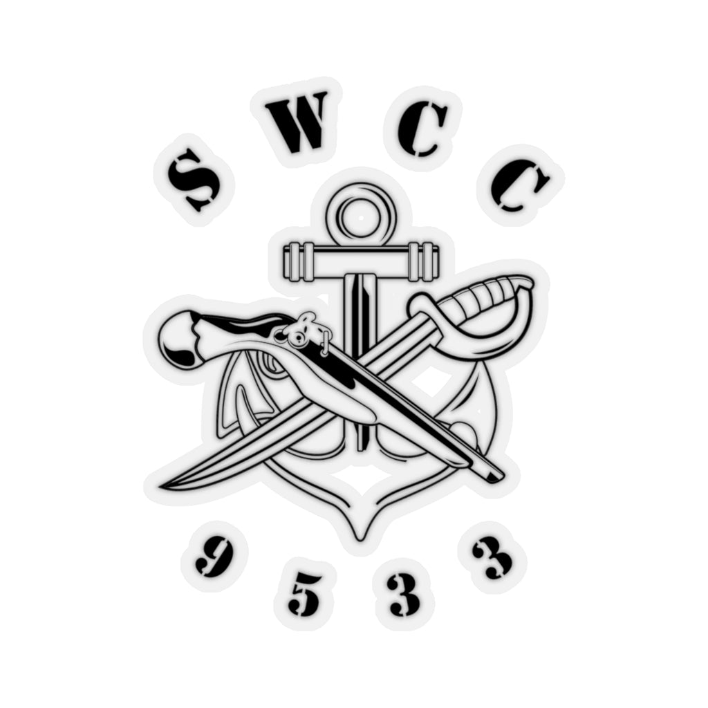 SWCC 9533 Sticker (Black)
